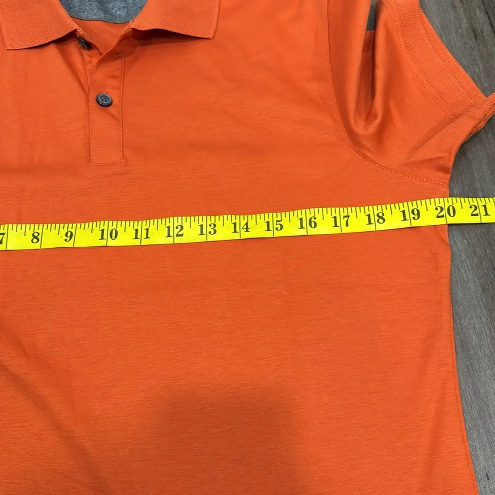 Banana Republic luxury touch Orange Polo Shirt‎ Classic Style